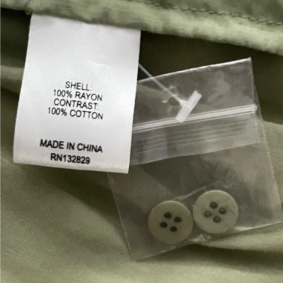 L'Academie Rayne Romper in Olive Green XXS - Picture 7 of 11